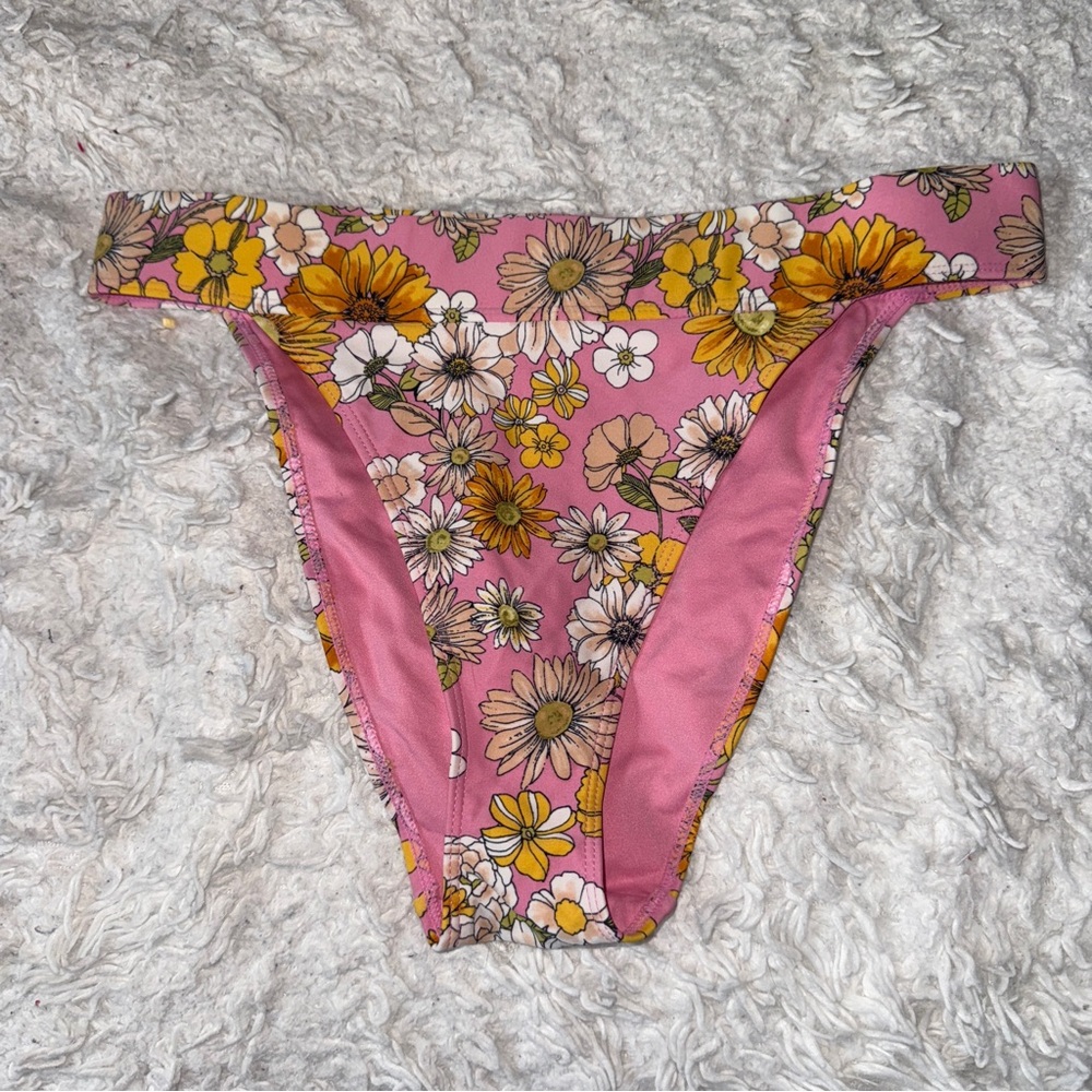 Forever 21 High Waisted Swim Bottom